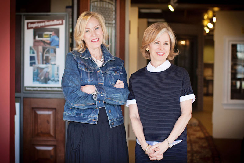 Co-Owners of Door Store and Windows, sisters Ann Gregory and Laurie Scarborough