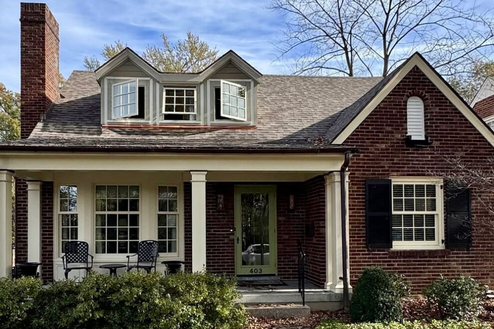 Front of Home with All Window Styles