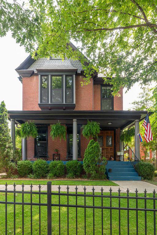 Historic Home with Tall Door