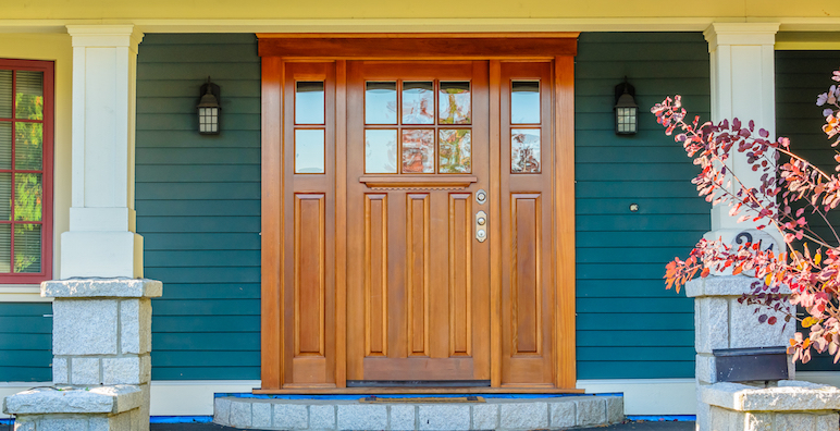 Classic Wood Entry Door