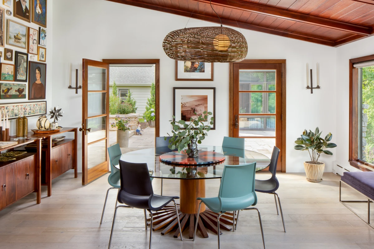 Simpson Door in DInign Room