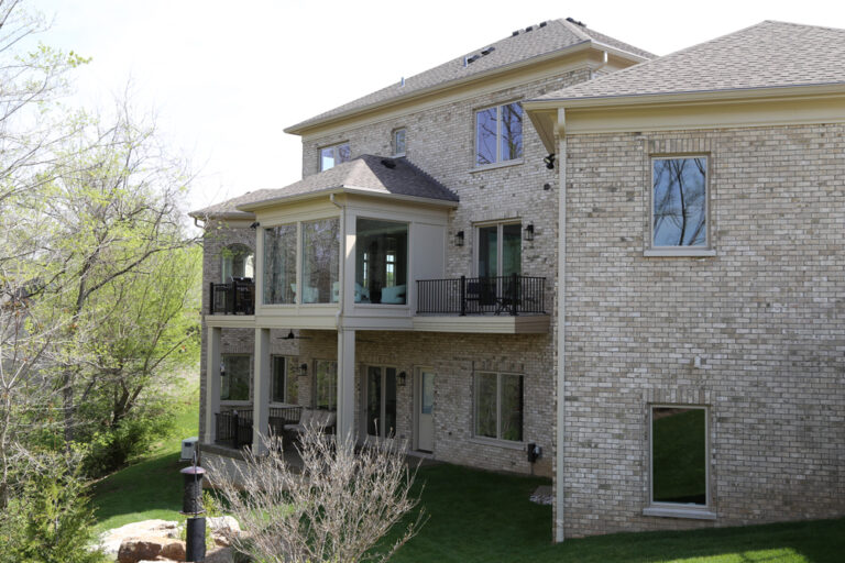 The Back of the Home