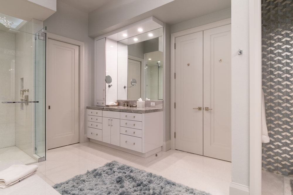 TruStile Doors in Bathroom