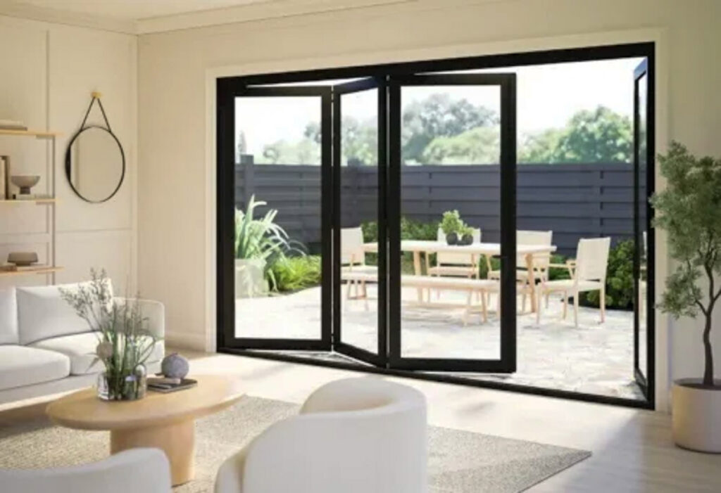 How To Choose A Patio Door 11 Black bi-fold door